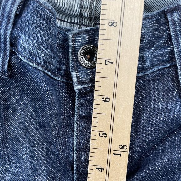 Levis 553 Jeans Womens 4 Mid Rise Bootcut Dark Wash - Picture 8 of 10